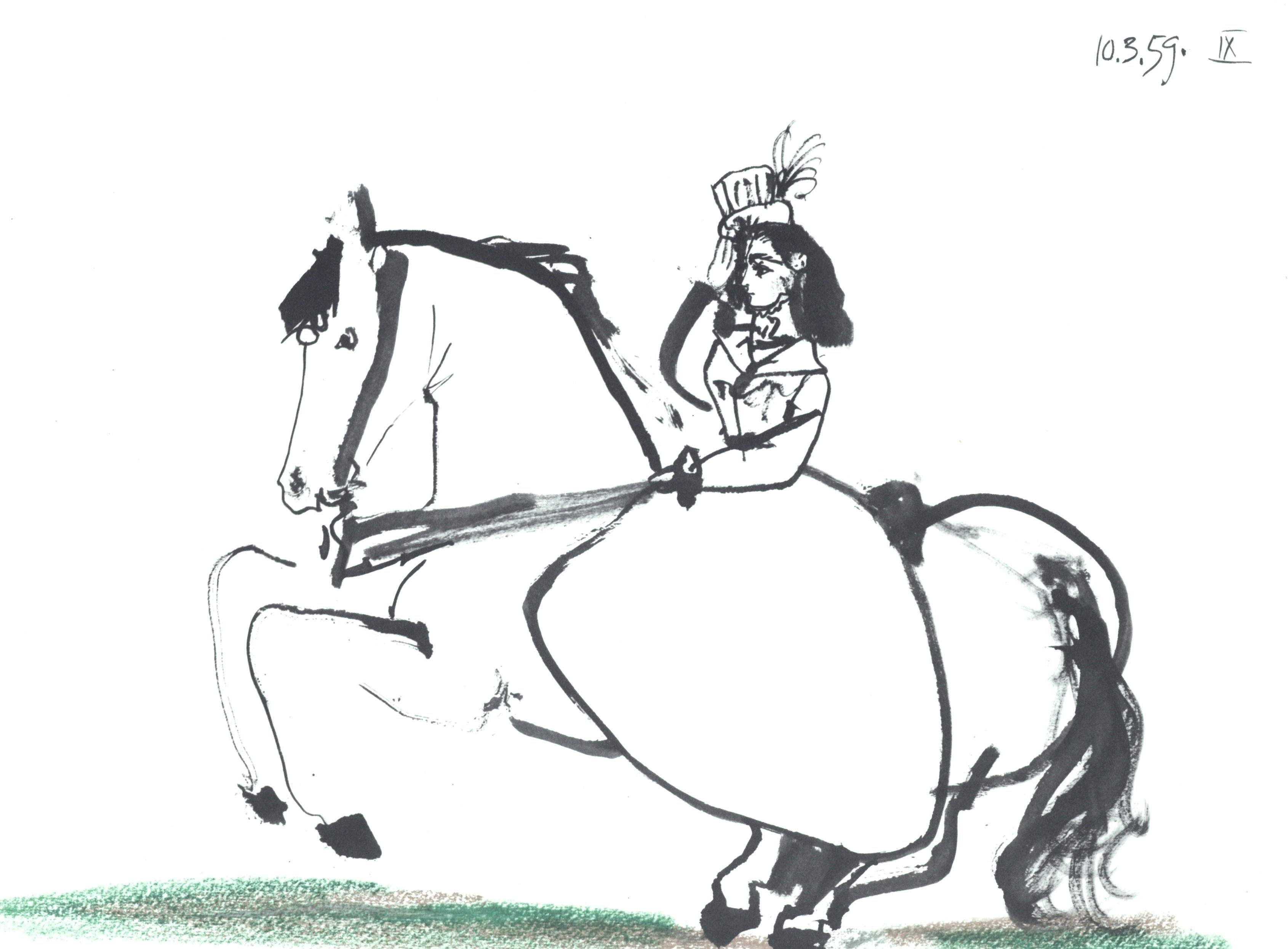 Picasso, Composition, Pablo Picasso, Toros Y Toreros (after)