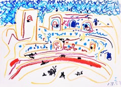 Picasso, Composition, Pablo Picasso, Toros Y Toreros (after)