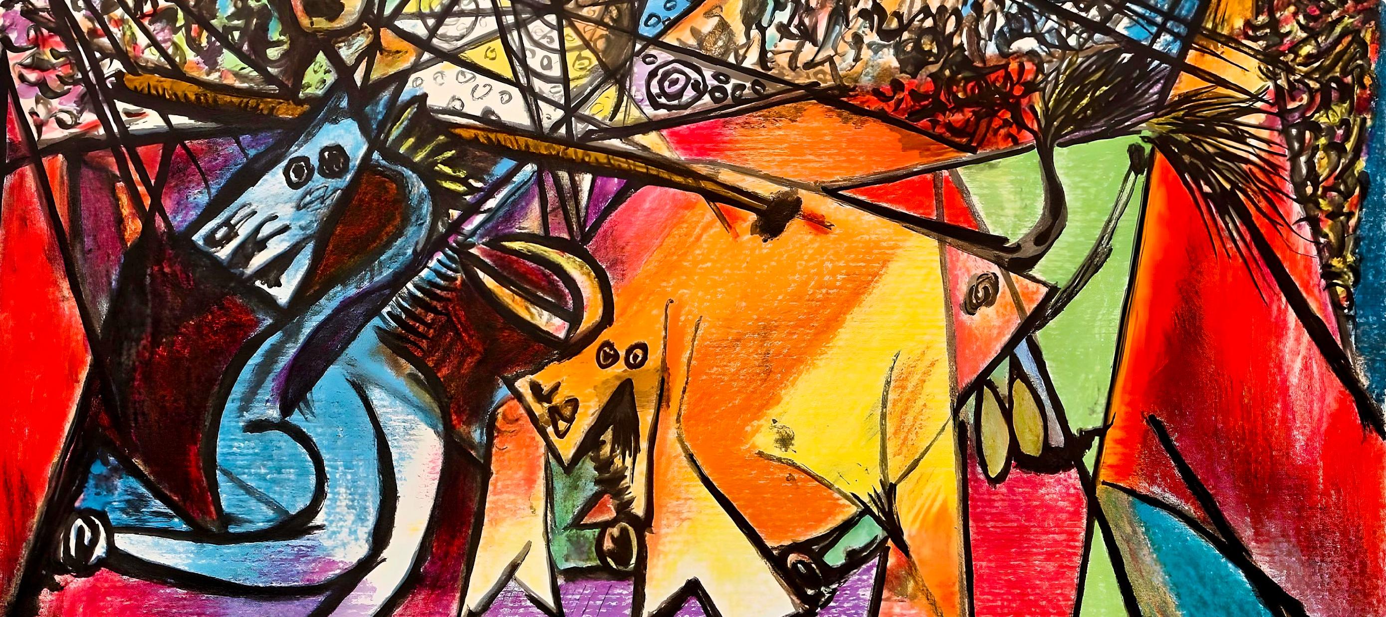 Picasso, Composition, Picasso 1930-1935, Cahiers d'Art (after) - Print by Pablo Picasso
