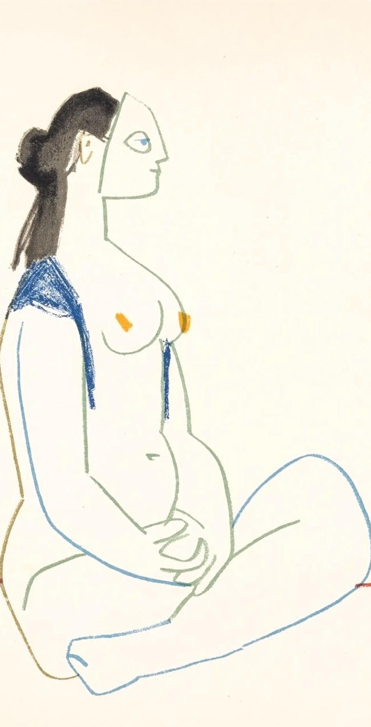 Picasso, Composition, Picasso and the Human Comedy (after) 1