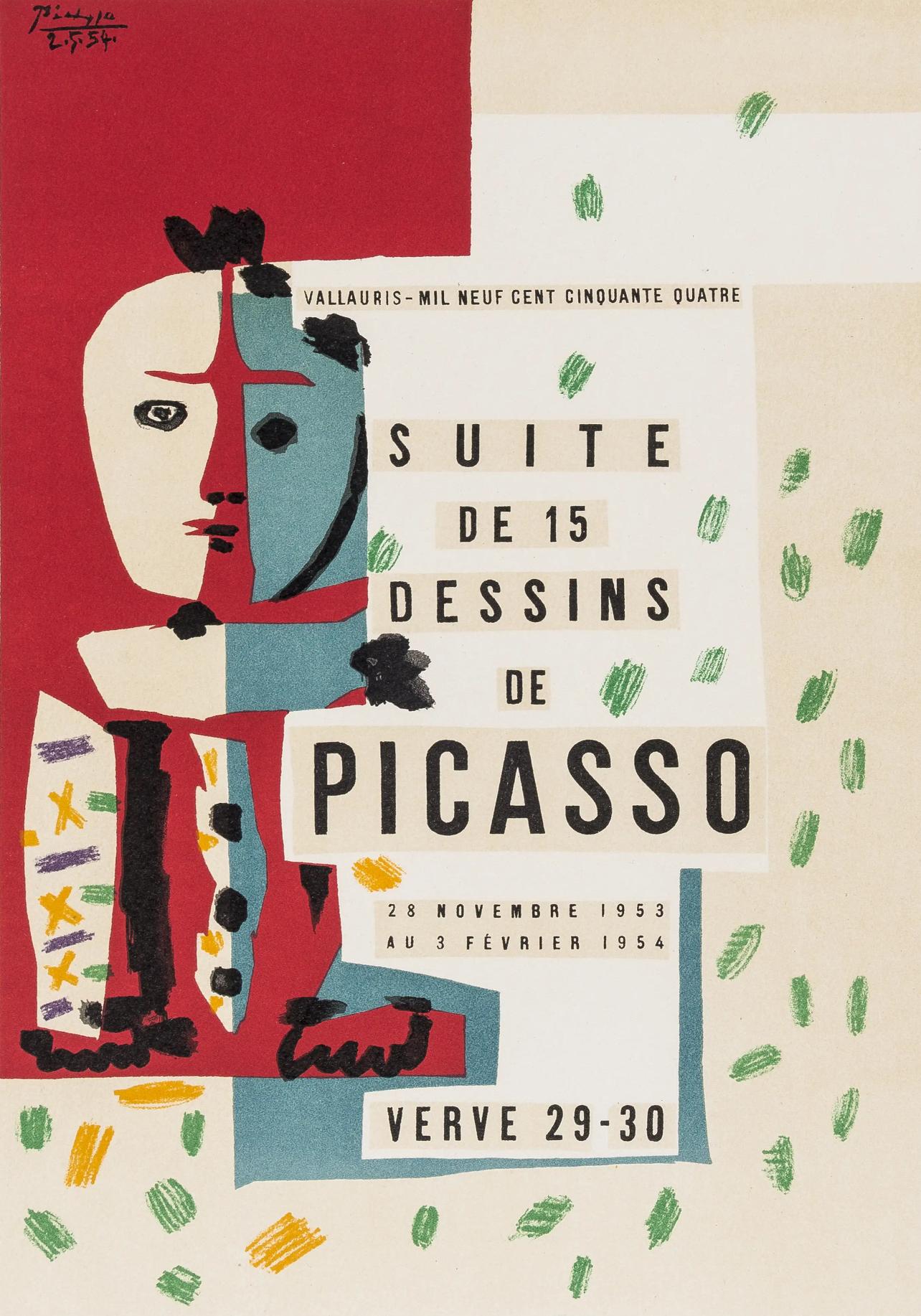 Picasso, Composition, Picasso and the Human Comedy (after) 4