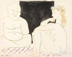 Picasso, Composition, Picasso and the Human Comedy (after)