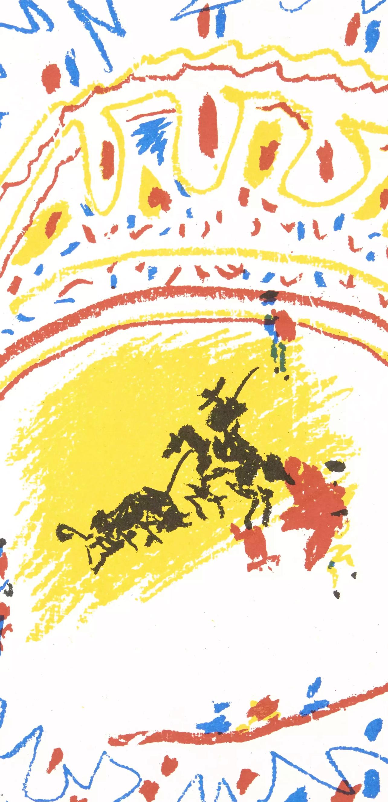 Picasso, Corrida (Cramer 92; Bloch 839; Mourlot 302), XXe Siècle (after) - Print by Pablo Picasso