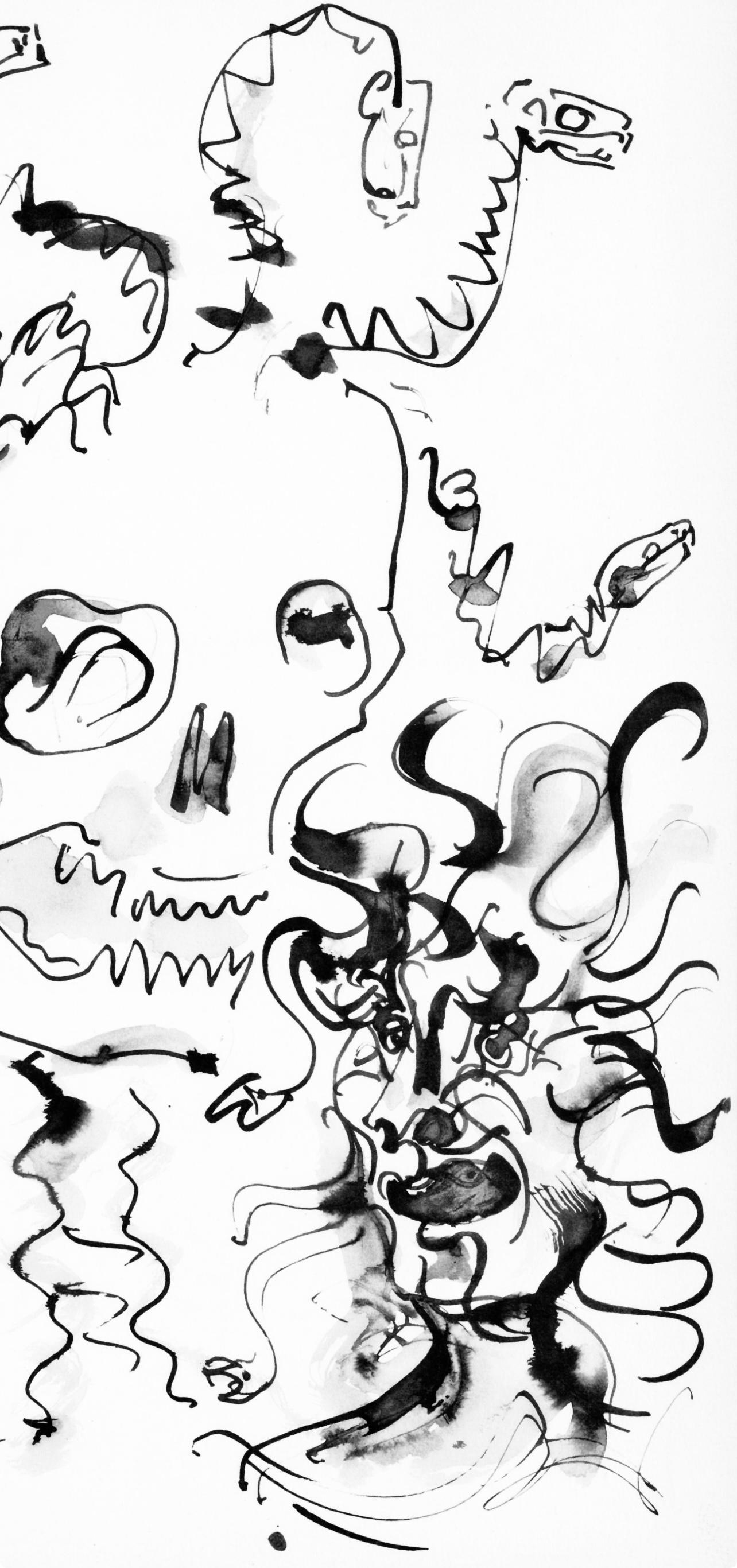 Picasso, Crânes et têtes de Méduse (Cramer 84 ; Johnson/Stein 77) (d'après) - Print de Pablo Picasso