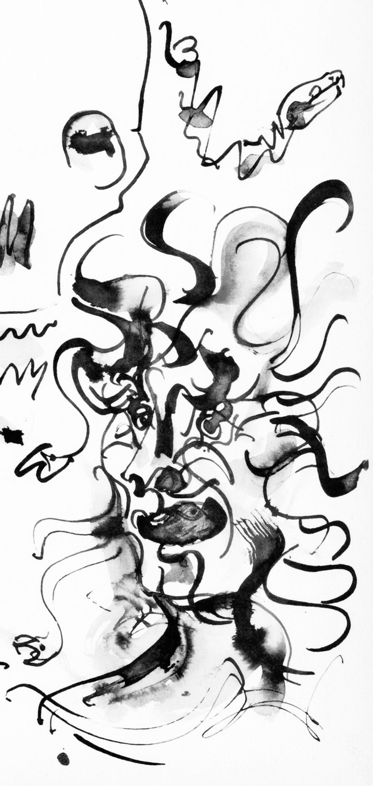 Picasso, Crânes et têtes de Méduse (Cramer 84 ; Johnson/Stein 77) (d'après) en vente 1