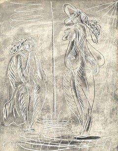 Picasso, Deux femmes, La Chèvre-Feuille (after)