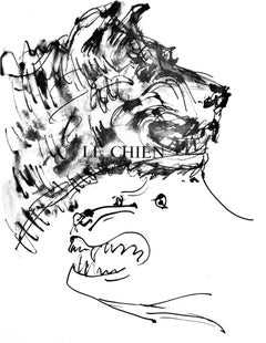 Picasso, Deux têtes de chiens (Cramer 84 ; Johnson/Stein 77) (d'après)
