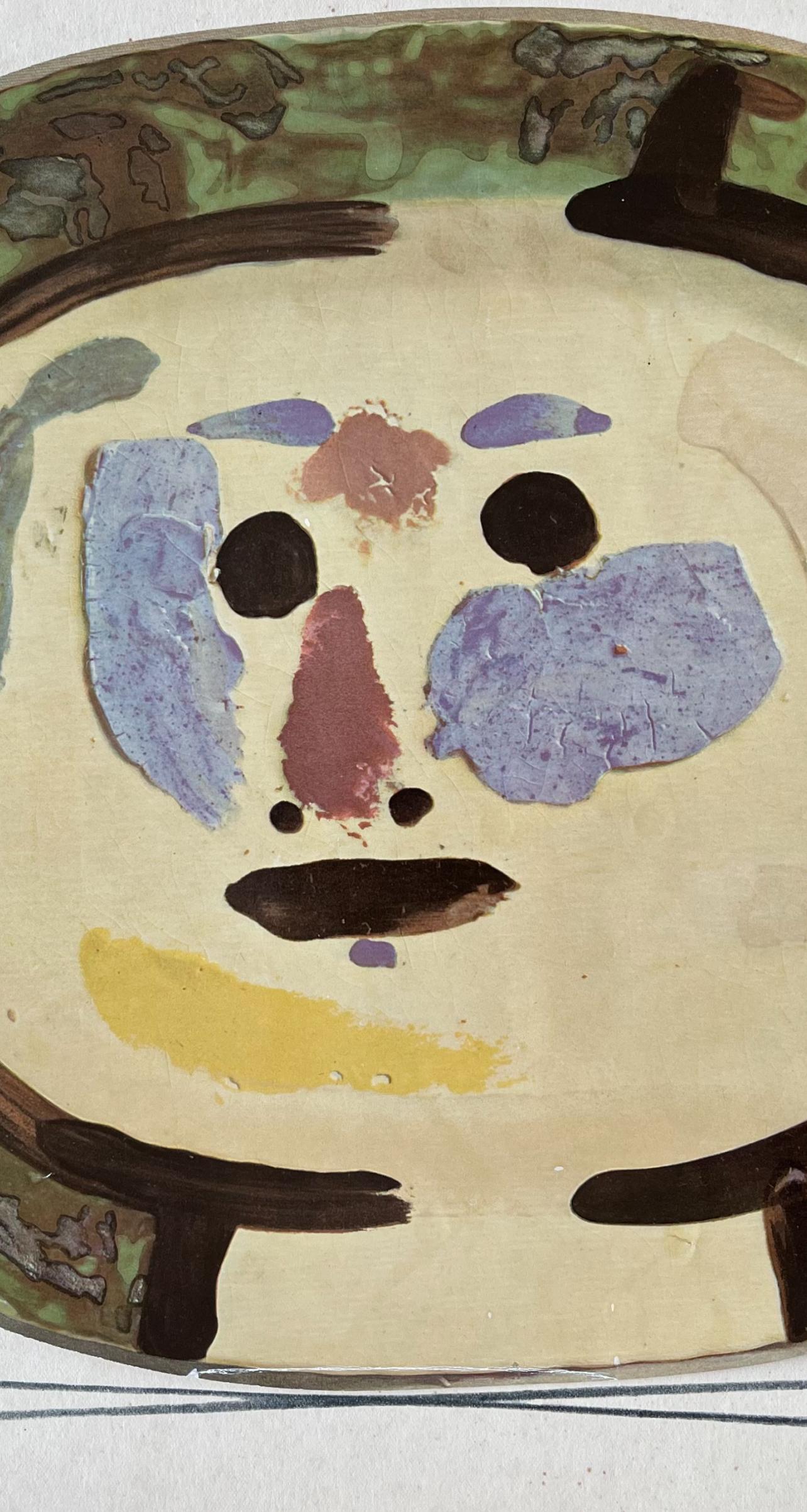 Picasso, étude pour la céramique, Céramiques de Picasso (Orozco 105) (d'après) - Print de Pablo Picasso