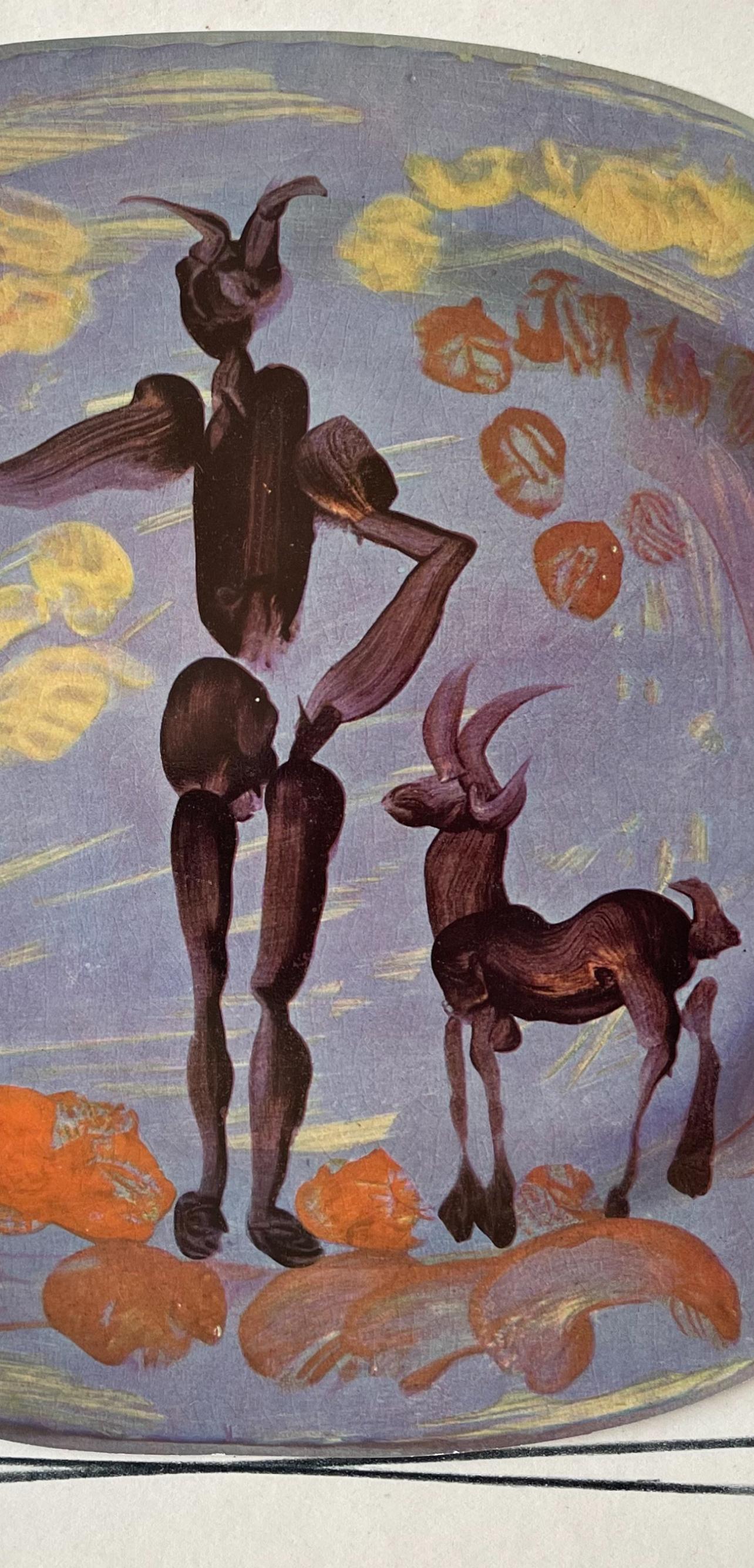 Picasso, étude pour la céramique, Céramiques de Picasso (Orozco 105) (d'après) - Print de Pablo Picasso