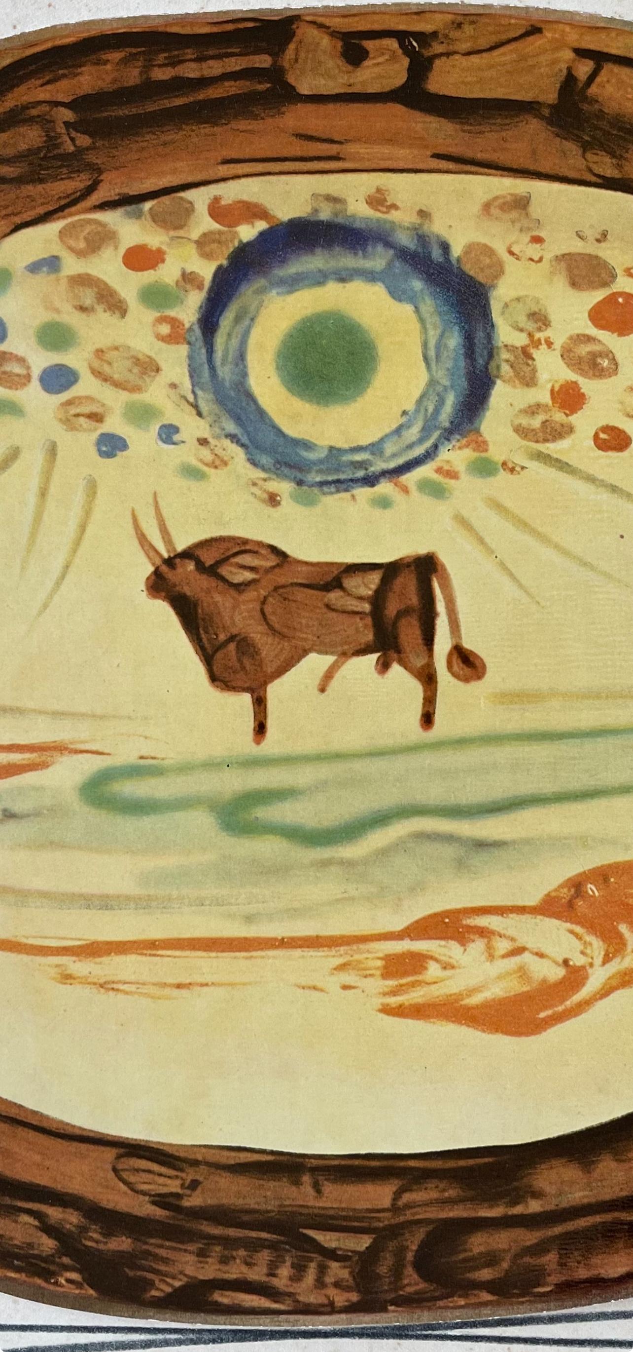 Picasso, étude pour la céramique, Céramiques de Picasso (Orozco 105) (d'après) - Print de Pablo Picasso
