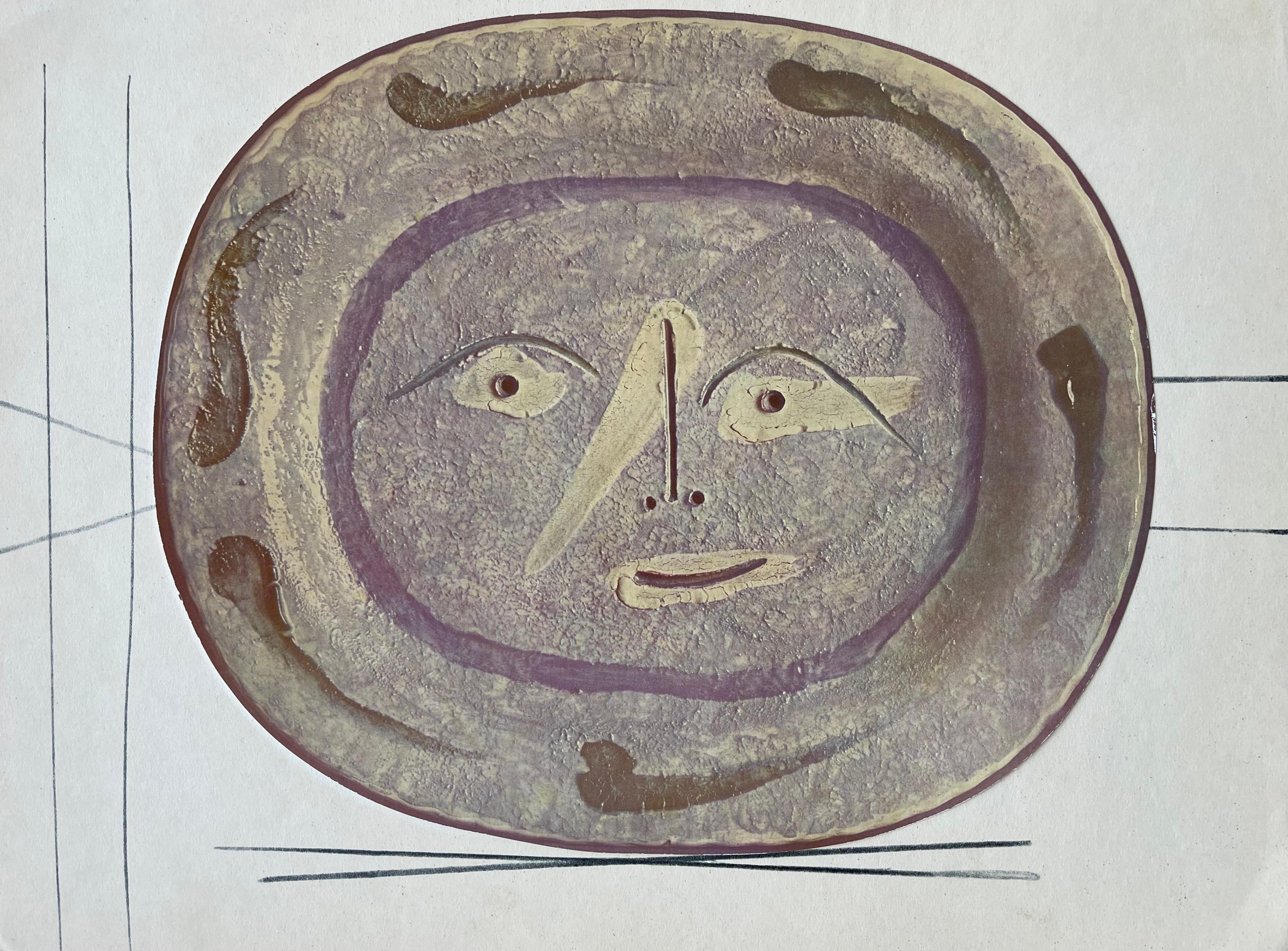 Picasso, étude pour la céramique, Céramiques de Picasso (Orozco 105) (d'après)