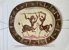 Picasso, étude pour la céramique, Céramiques de Picasso (Orozco 105) (d'après)