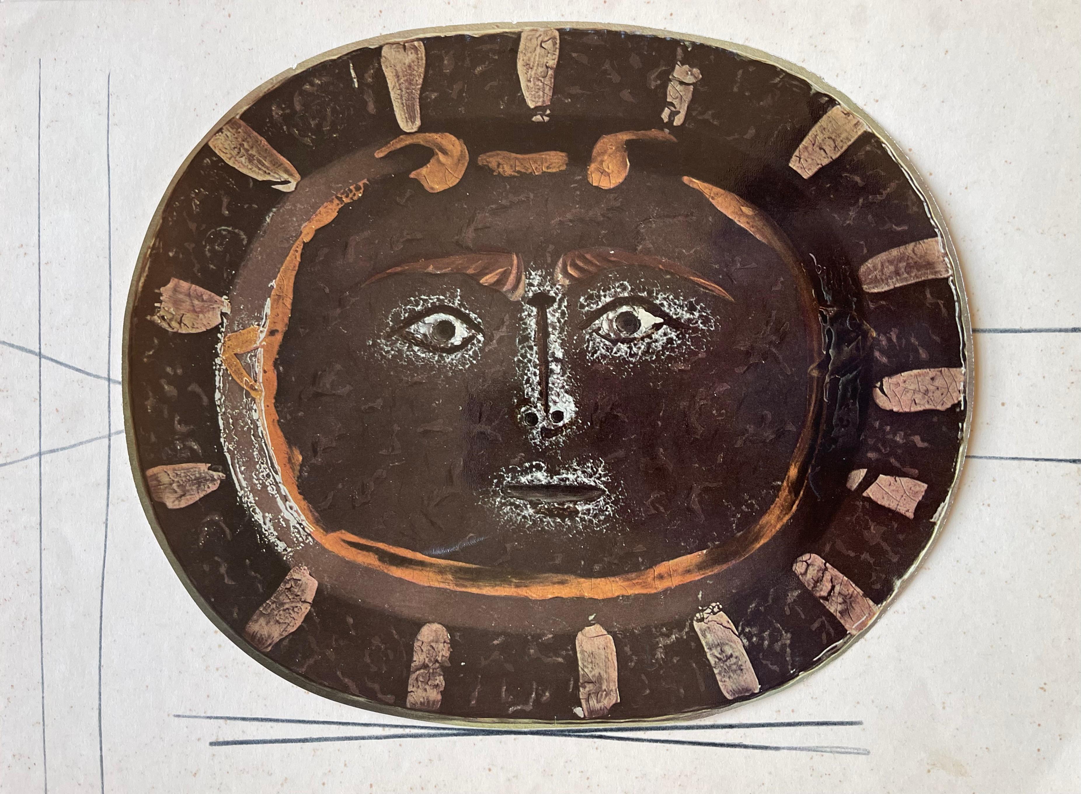 Picasso, estudio para la cerámica, Céramiques de Picasso (Orozco 105) (después)