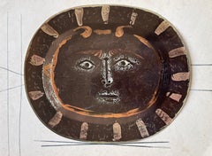 Picasso, étude pour la céramique, Céramiques de Picasso (Orozco 105) (d'après)