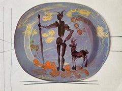 Picasso, étude pour la céramique, Céramiques de Picasso (Orozco 105) (d'après)