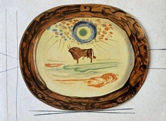 Picasso, étude pour la céramique, Céramiques de Picasso (Orozco 105) (d'après)