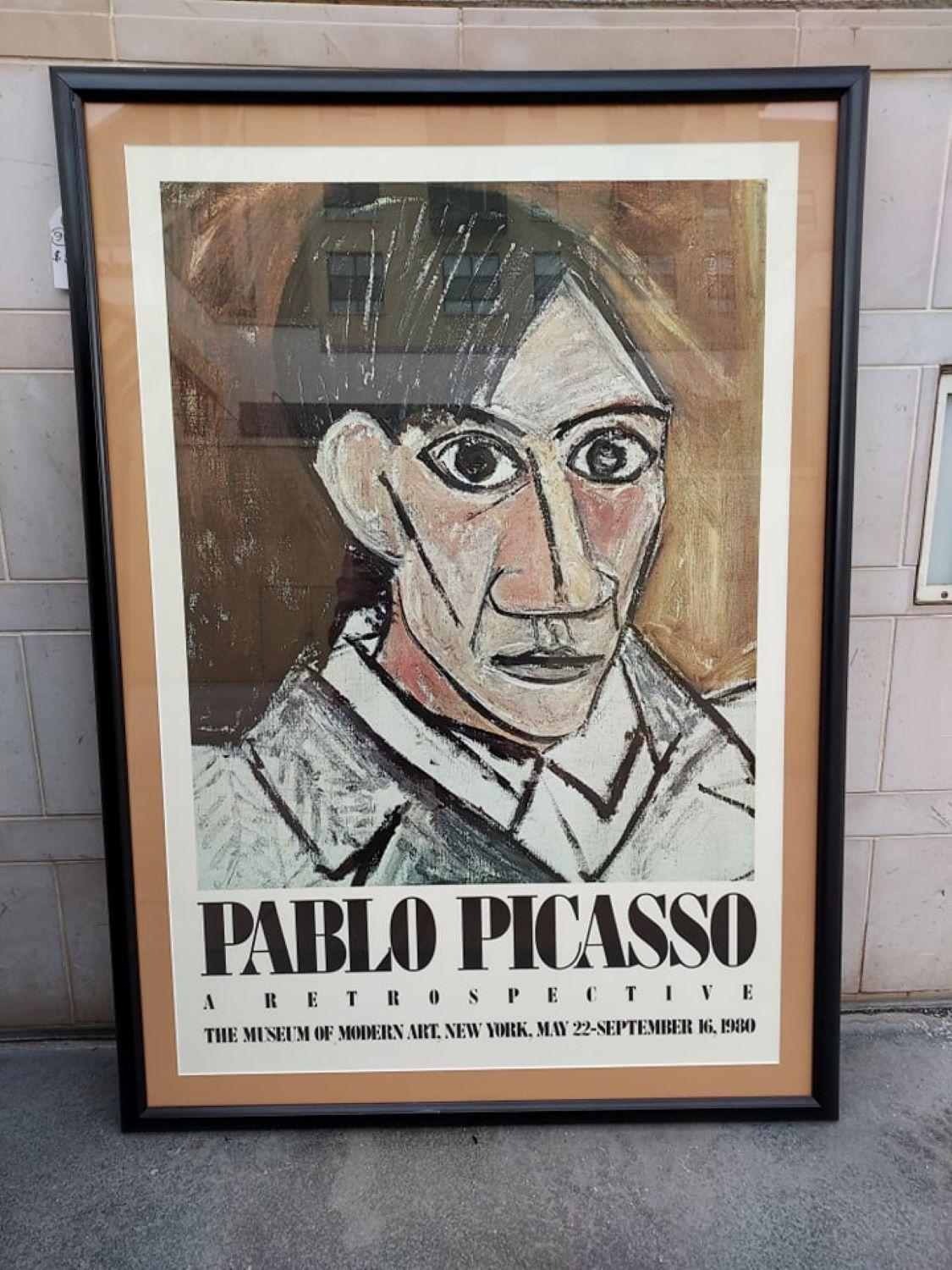 Picasso    Exhibition Museum Of Modern Art New York  - Cubist Print by Pablo Picasso
