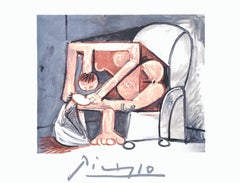 Picasso, Femme à la Toilette (après)