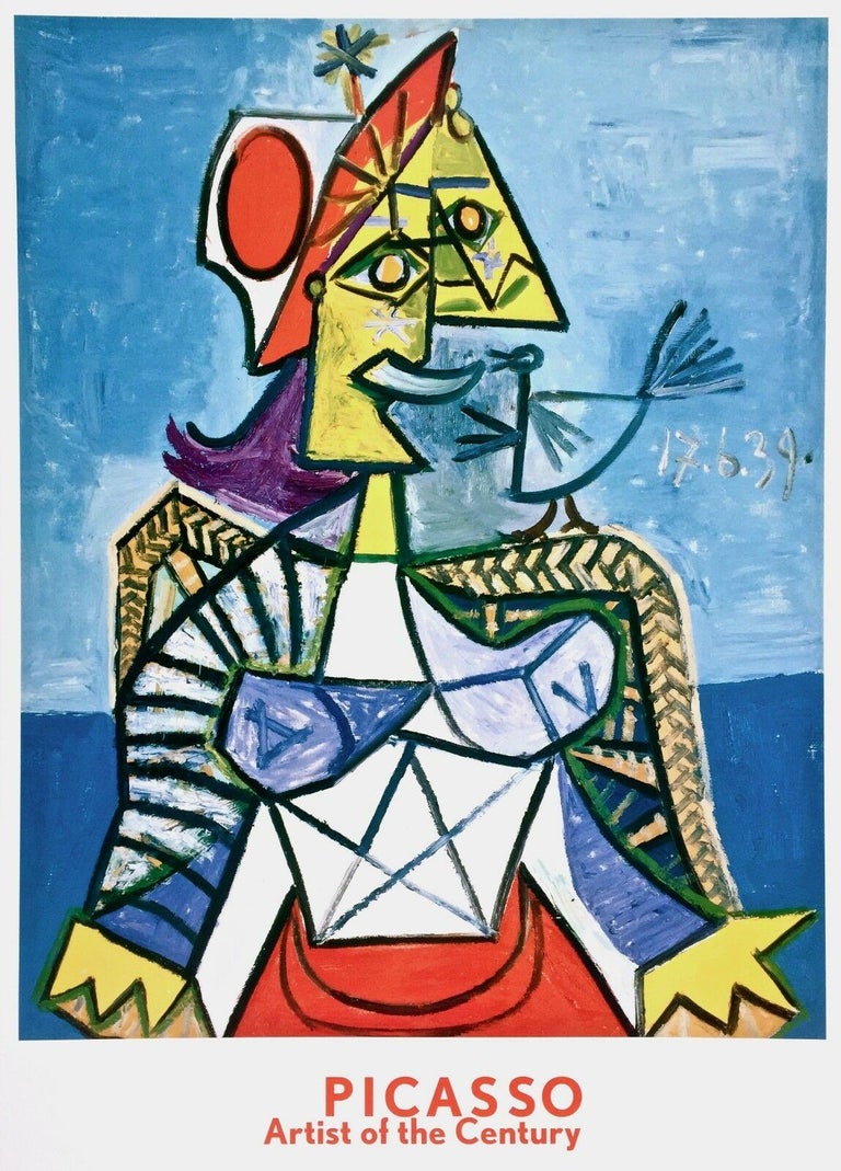 udbrud farligt Sentimental after) Pablo Picasso - Picasso Vintage Exhibition Poster in Paris - 1964  For Sale at 1stDibs | picasso figurativo
