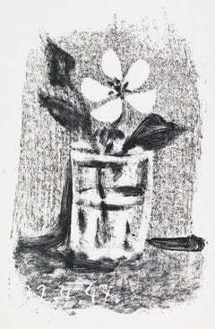 Picasso, Fleurs dans un verre (Bloch 450; Mourlot 98; Cramer 58) (after)