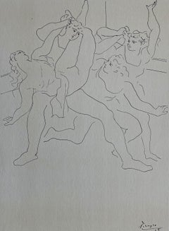 Picasso, Four Ballet Dancers, Picasso: Fifteen Drawings (after)