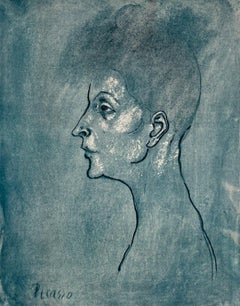 Vintage Picasso, Head of a Woman, Picasso: Fifteen Drawings (after)