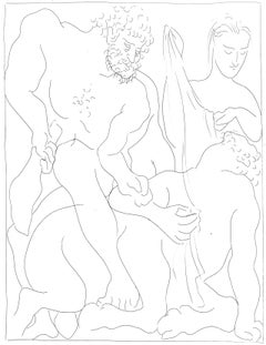 Picasso, Hercule tue le centaure Nessus, Les Métamorphoses (after)