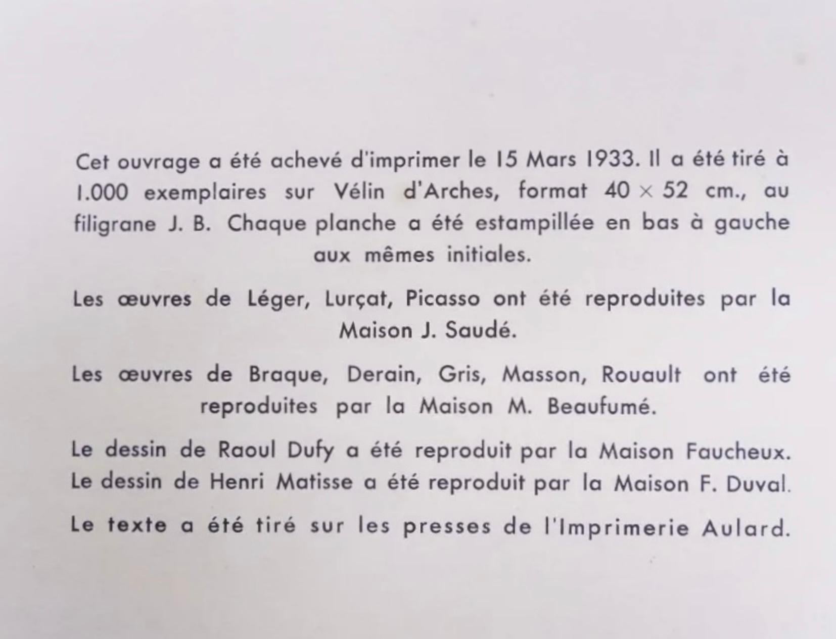 Picasso, Intérieur, Dix Reproductions (after) For Sale 3