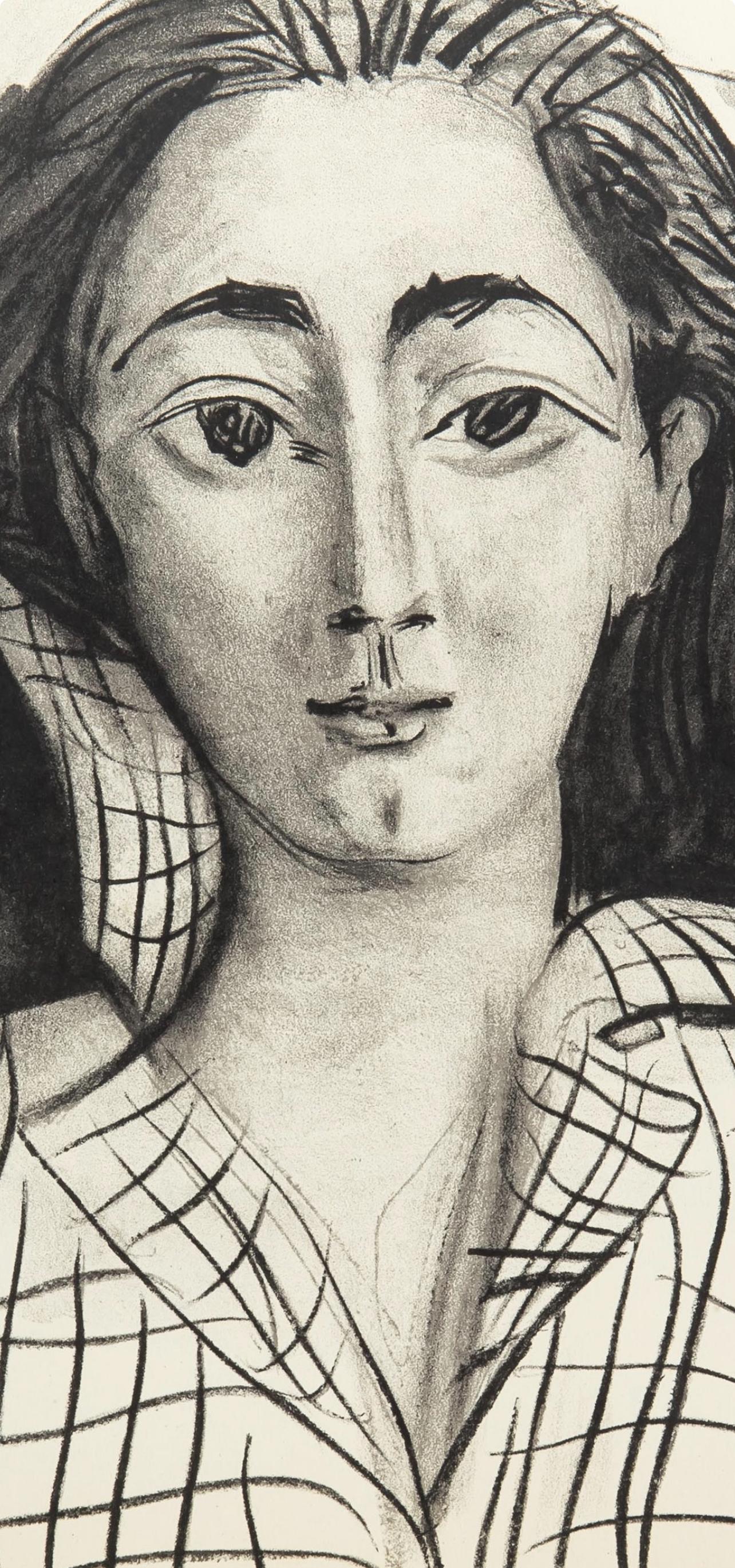 Picasso, Jacqueline (Bloch 120; Cramer 127), Les Dames de Mougins (nach) – Print von Pablo Picasso