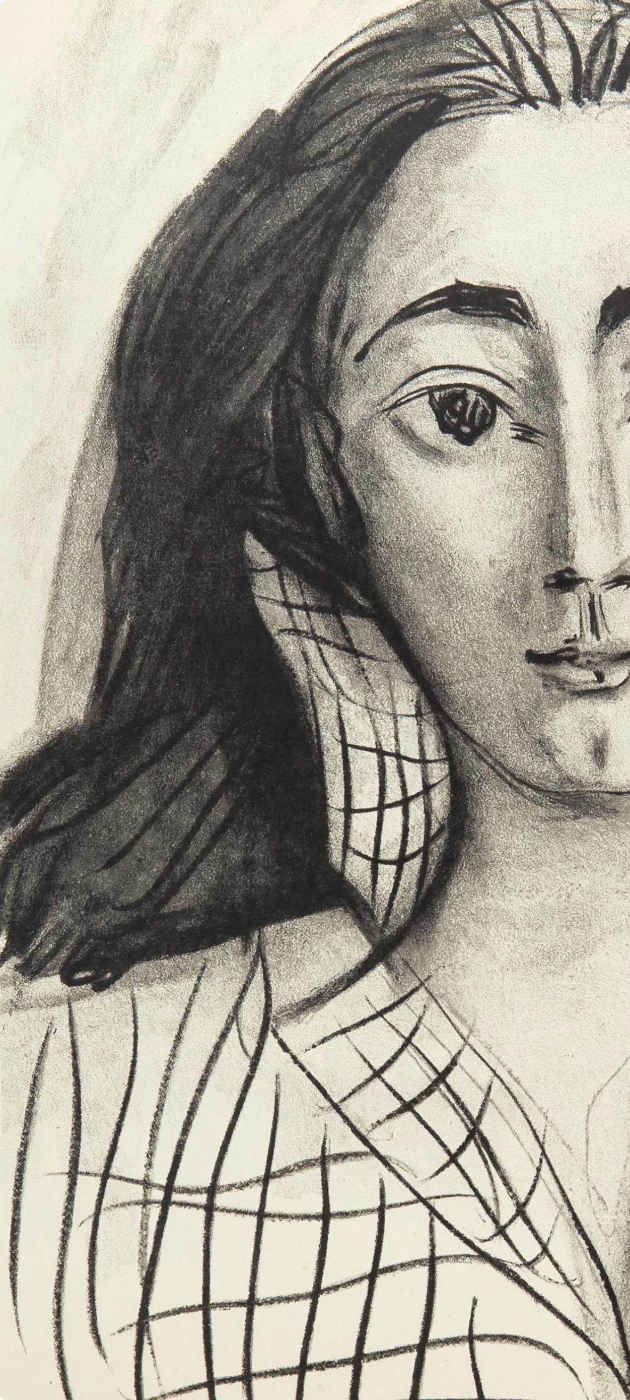 Picasso, Jacqueline (Bloch 120; Cramer 127), Les Dames de Mougins (nach) (Kubismus), Print, von Pablo Picasso