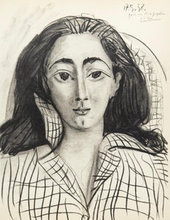 Picasso, Jacqueline (Bloch 120; Cramer 127), Les Dames de Mougins (nach)