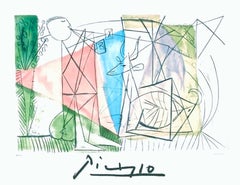 Picasso, Joueur de Flute et Gazelle (after)