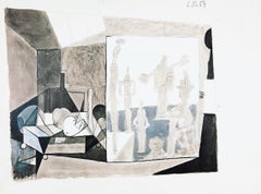 Picasso, La Chute d'Icare, 6.12.57. (Cramer 155) (après)