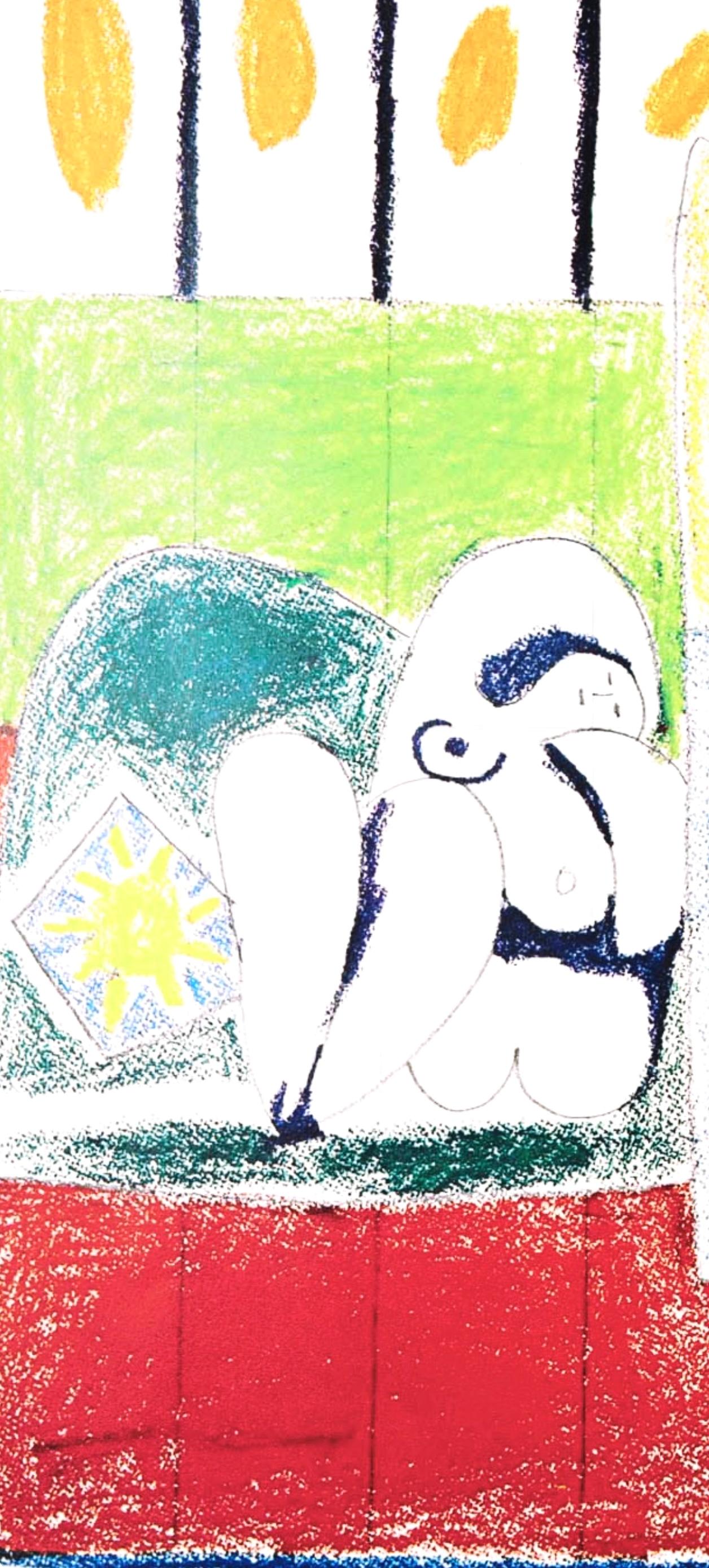 Pablo Picasso, 7.1.58. II, from The Fall of Icarus, 1972 (after) For Sale 2