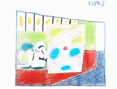 Picasso, La Chute d'Icare, 7.1.58. II (Cramer 155) (after)