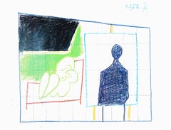 Picasso, La Chute d'Icare, 7.1.58. III (Cramer 155) (after)