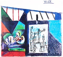 Pablo Picasso, 8.1.58., from The Fall of Icarus, 1972 (after)
