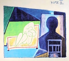 Picasso, La Chute D'Icare (Cramer 155) (d'après)