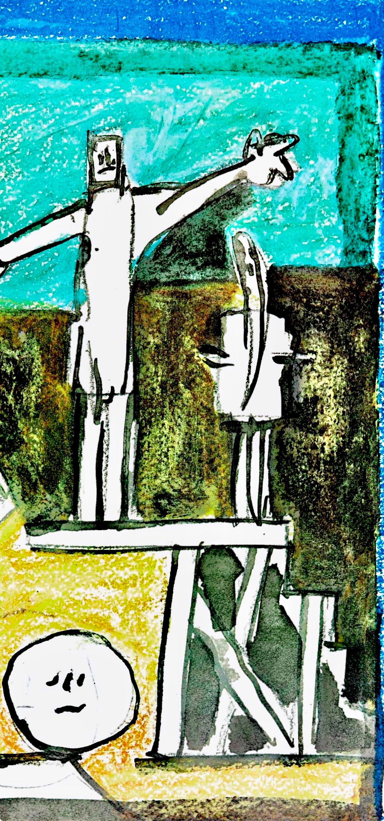 Heliogravüre auf Velinpapier. Papierformat: 15,4 x 11,4 Zoll. Beschriftung: Unsigniert und nicht nummeriert, wie ausgegeben. Referenz zum Catalogue raisonné: Goeppert, Sebastian, et al. Pablo Picasso, die illustrierten Bücher: Catalogue Raisonné.