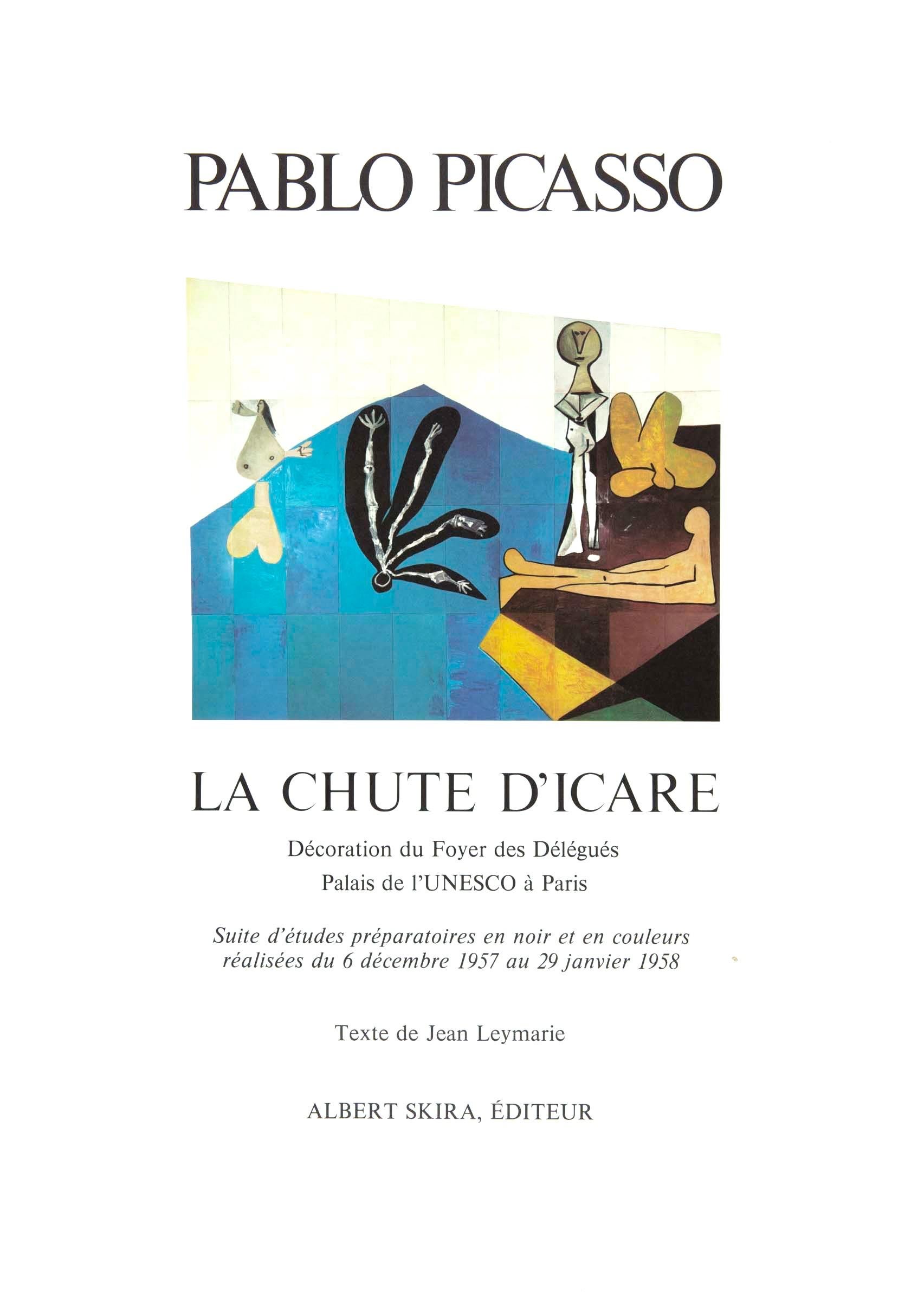 Picasso, La Chute d'Icare, Sans titre (Cramer 155) (nach) im Angebot 1