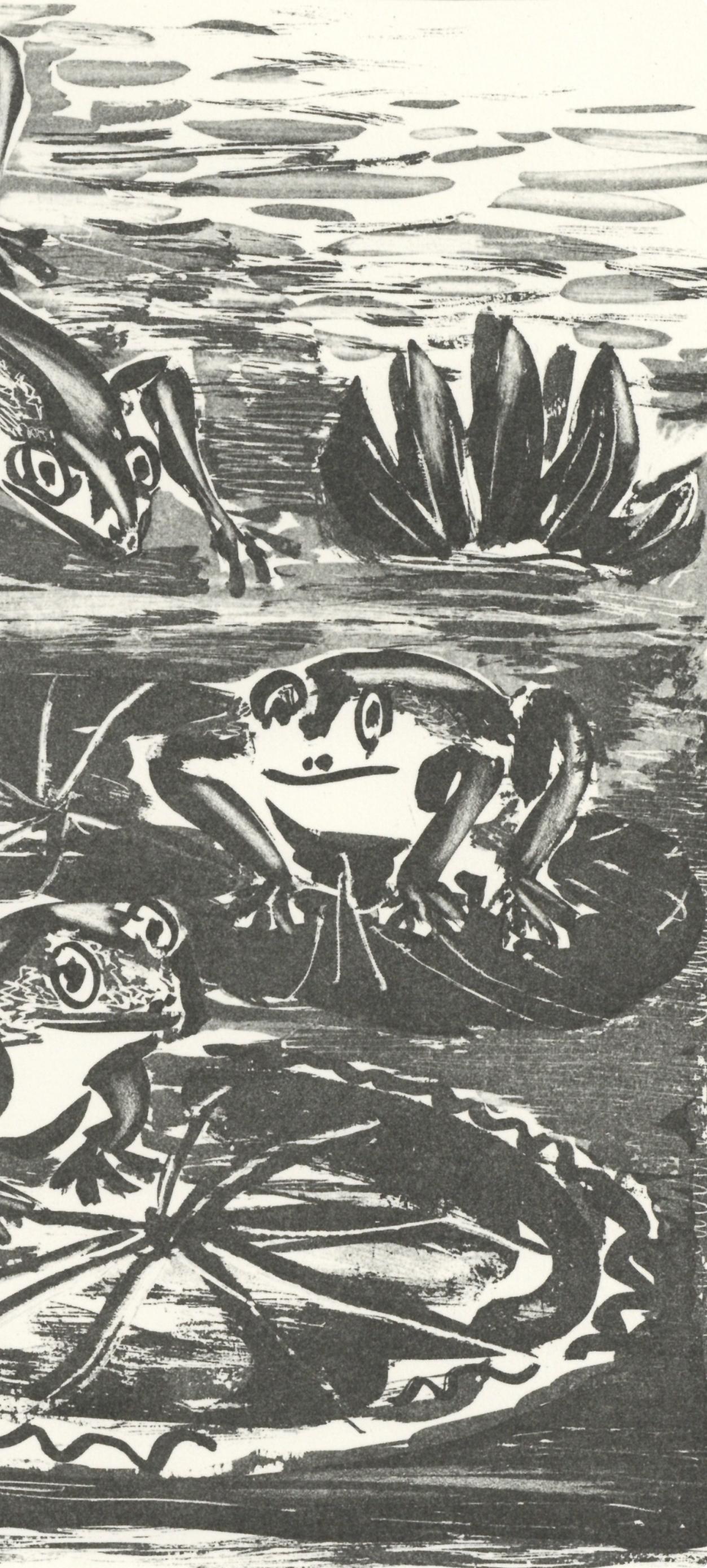 Picasso, La Grenouille, Histoire naturelle (después de) - Print de Pablo Picasso