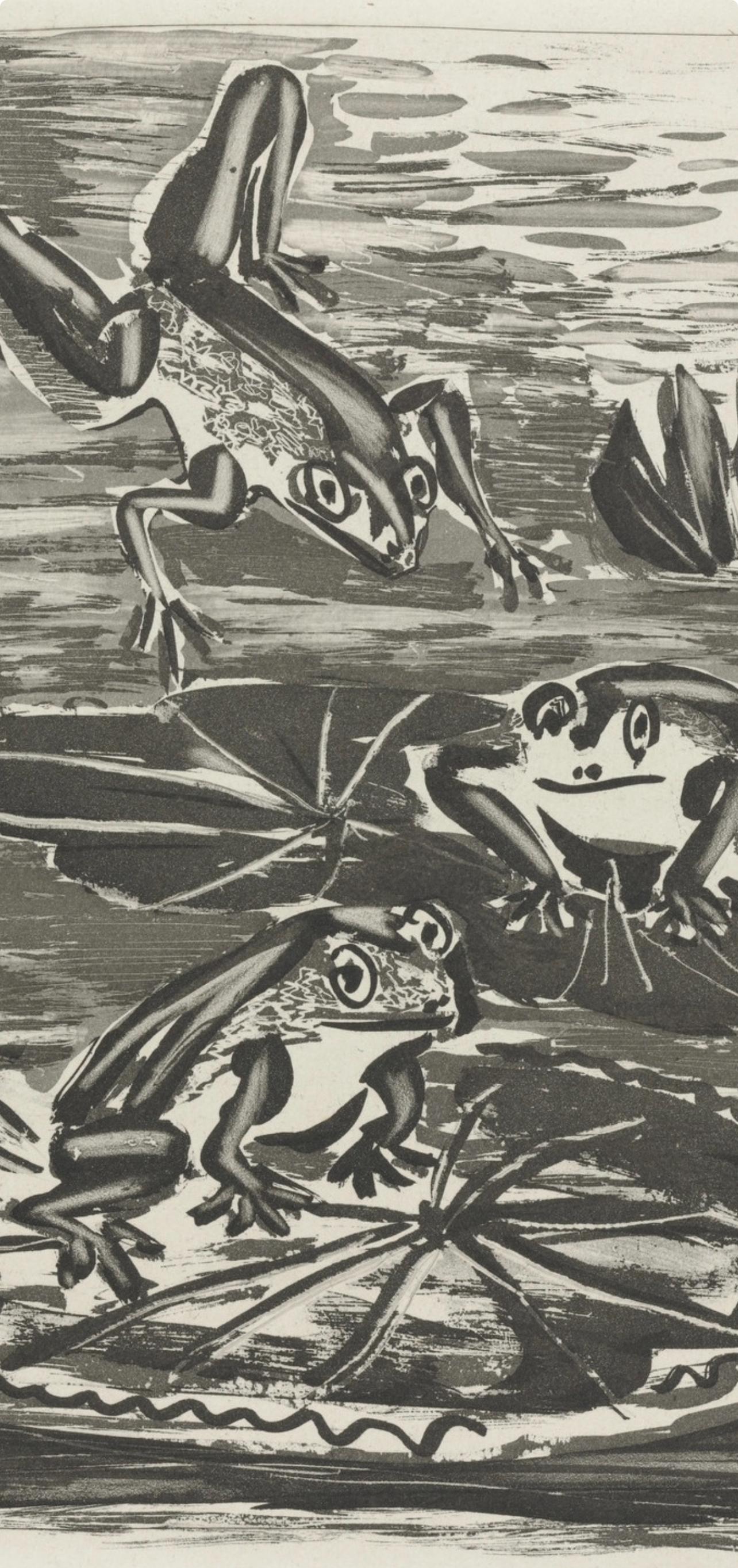 Picasso, La Grenouille, Histoire naturelle (after) - Modern Print by Pablo Picasso