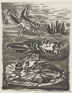 Retro Picasso, La Grenouille, Histoire naturelle (after)