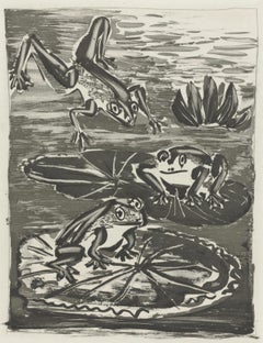 Picasso, La Grenouille, Histoire naturelle (d'après)