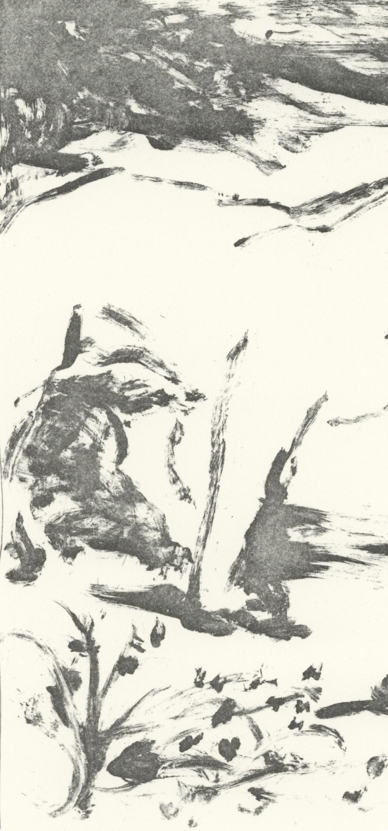 Picasso, La Lionne, Histoire naturelle (after) - Beige Animal Print by Pablo Picasso