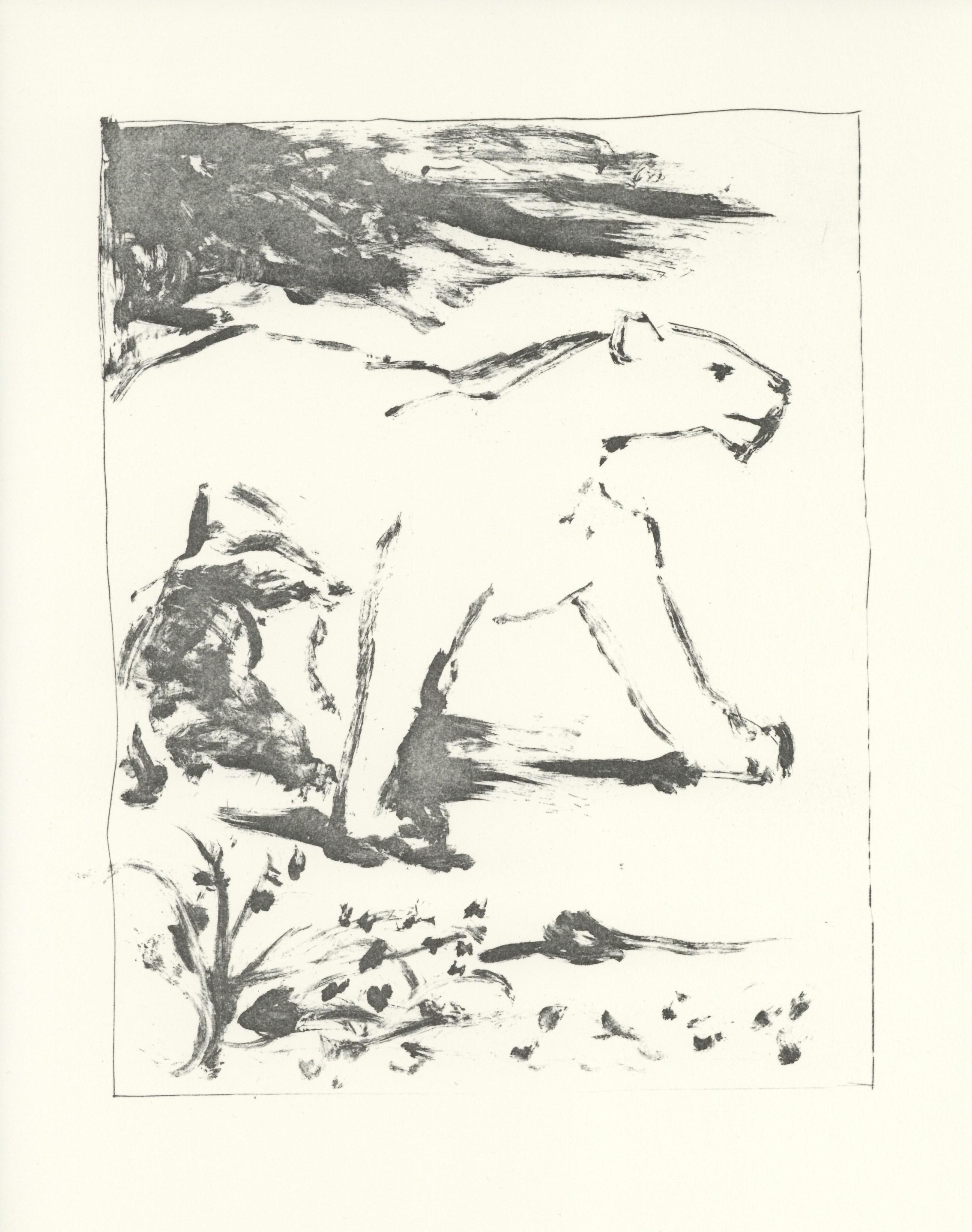 Lithograph on papier bouffant des Papeteries de Casteljoux paper. Unsigned and unnumbered, as issued. Paper Size: 12.99 x 9.84 inches. Catalogue raisonné reference: Orozco, Miguel. The Orozco Collection of Artist & Illustrated Books. Vol. 1 Picasso.