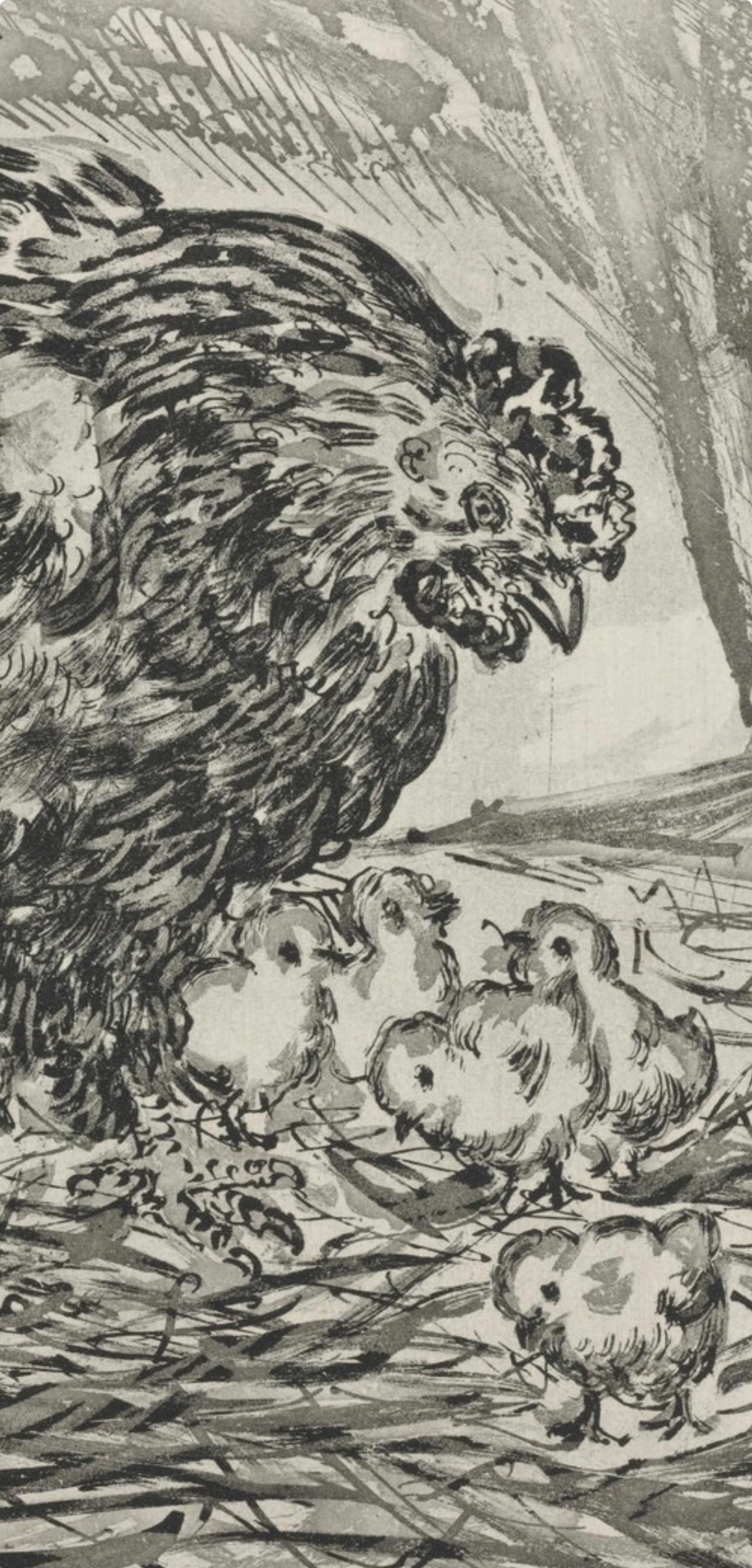 Picasso, La Mère poule, Histoire naturelle (d'après) en vente 1