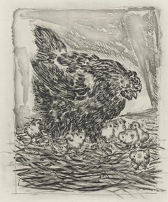 Vintage Picasso, La Mère poule, Histoire naturelle (after)