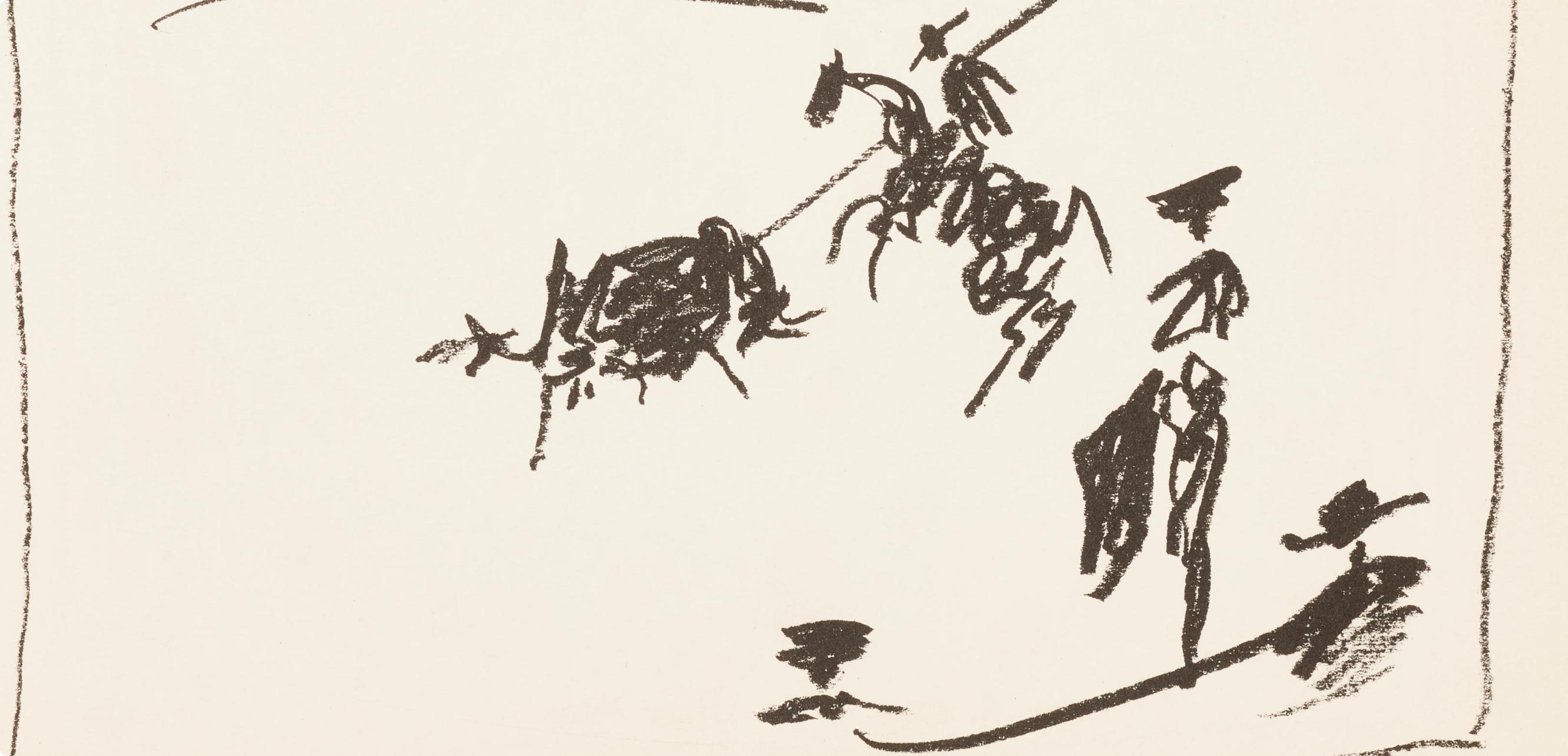 Picasso, La Pique I (Bloch 1014-47 ; C. 113), A Los Toros avec Picasso (après) - Print de Pablo Picasso