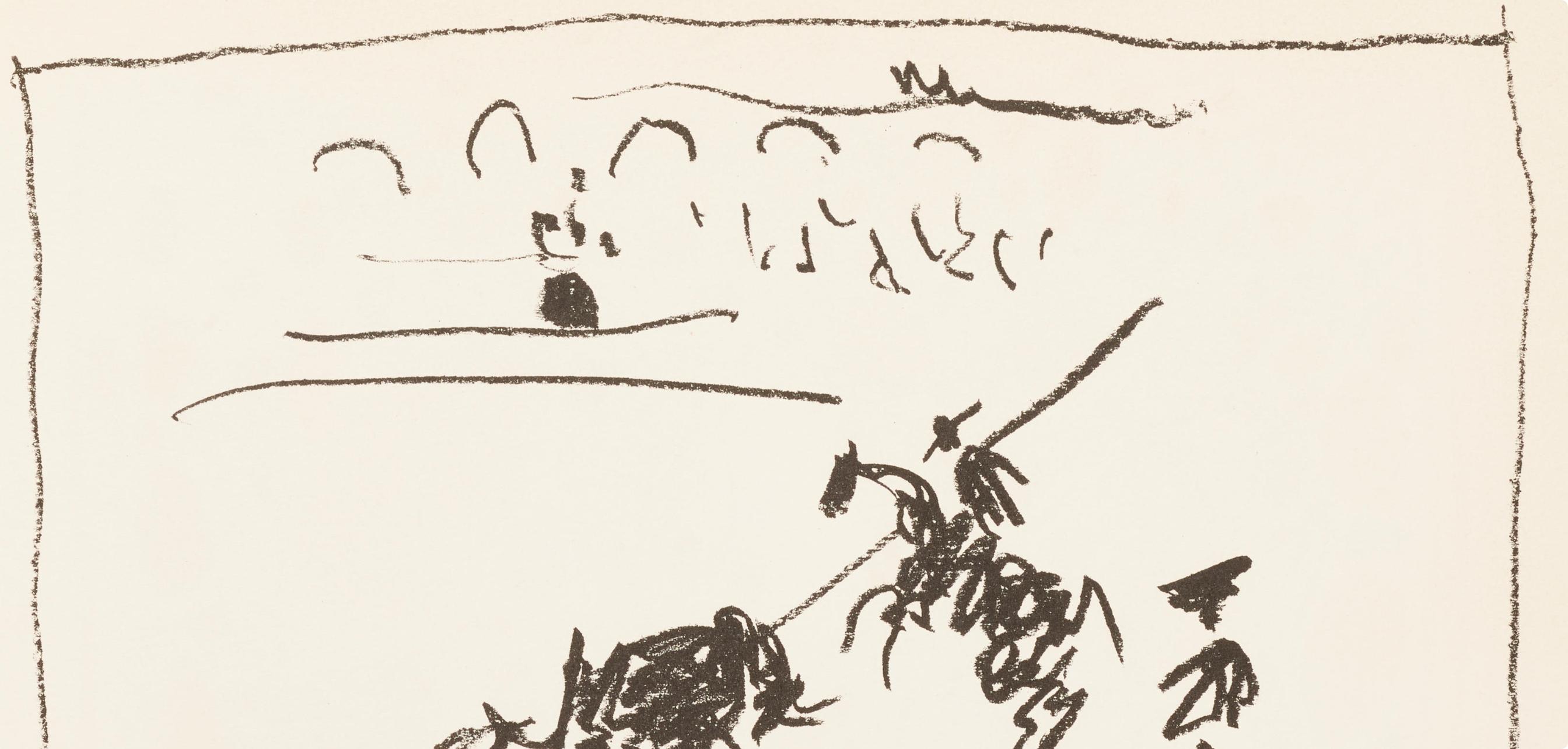 Picasso, La Pique I (Bloch 1014-47 ; C. 113), A Los Toros avec Picasso (après) - Moderne Print par Pablo Picasso